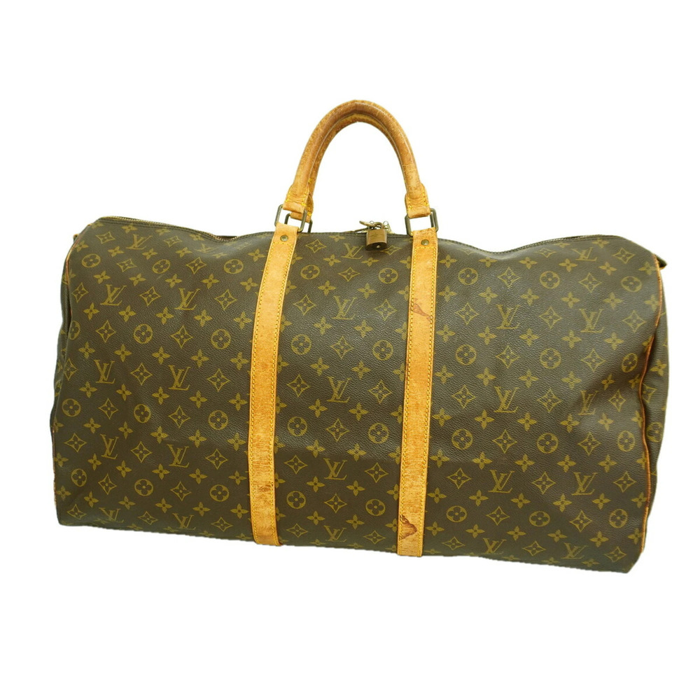 Louis Vuitton Bags - Boston Monogram Keepall Bandoulière 60 M41412 Brown Men'...